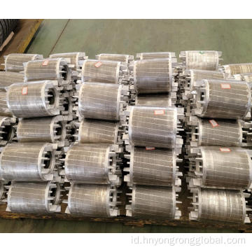 Rotor Aluminium Die Casting Untuk Motor Industri